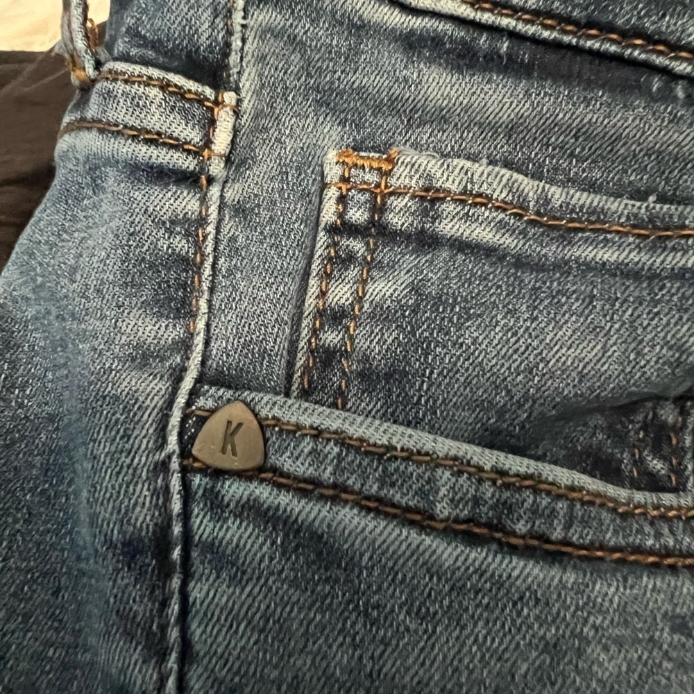 Kut from the Kloth Blue Straight Leg Jeans - Picture 11 of 11